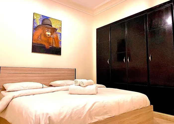 Sab 9 - Great View Over Hassan Mosque. Luxurious 3 Bedrooms & 2,5 Bathrooms Casablanca