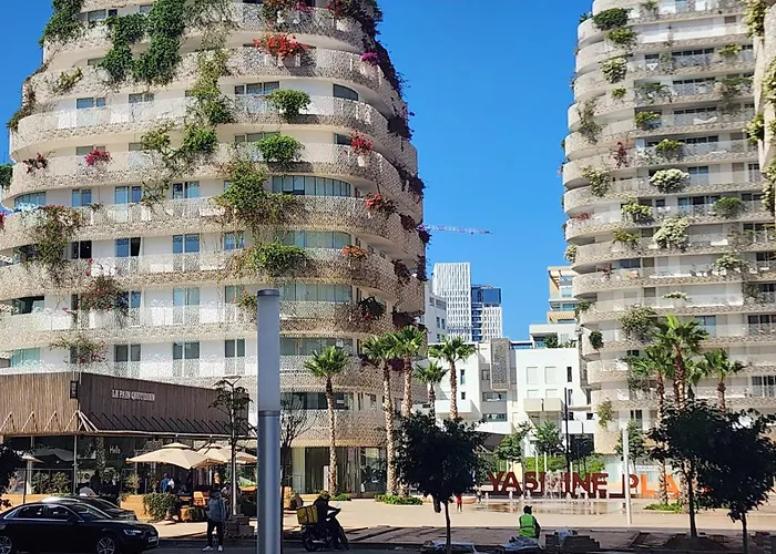 Magnifique Appartement Casa Finance City Casablanca que aceita animais de estimação