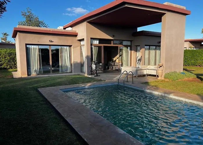 Palms Edge Villas Avec Piscine & Jardin Prives Marrakesch mit Pool