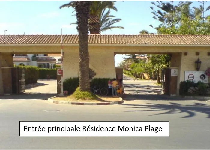 Monica Plage Mohammédia avec Piscine